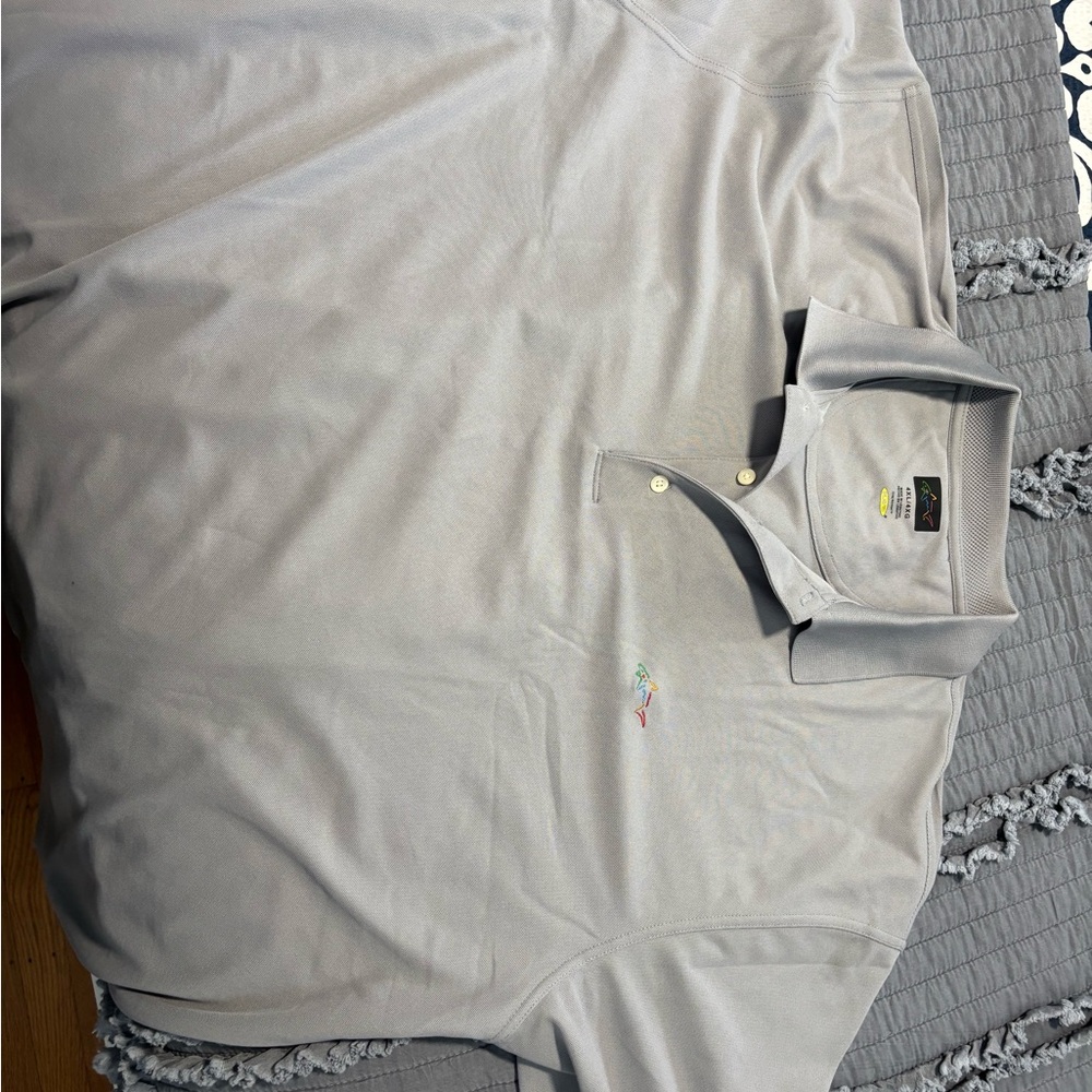 Greg Norman (The Shark) Gray Polo Shirt 4XL - Picture 3 of 3
